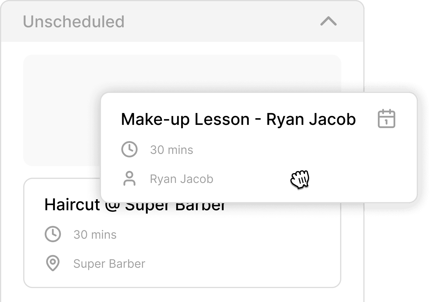 Simplify scheduling preview